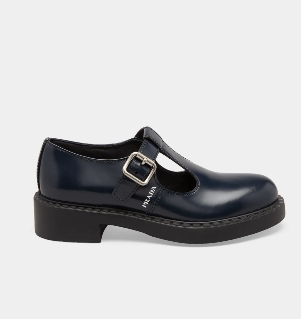 Mary Jane Buckle Loafers