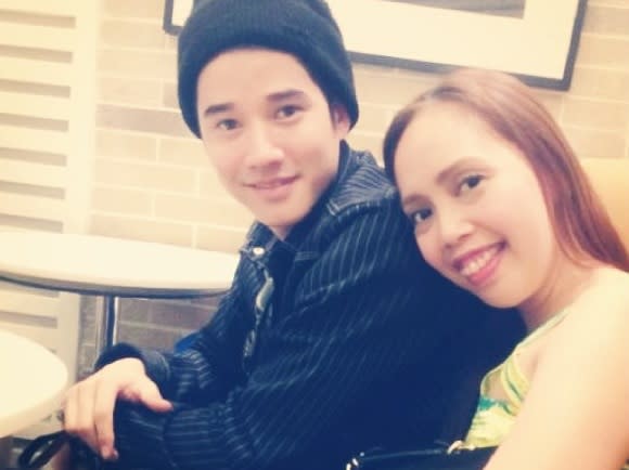 Mario Maurer and Kakai Bautista (Screen grab from Kakai Bautista's Instagram account ilovekaye)