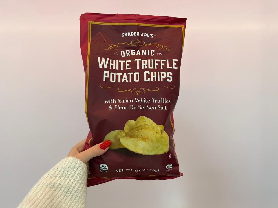 Trader Joe's white-truffle potato chips