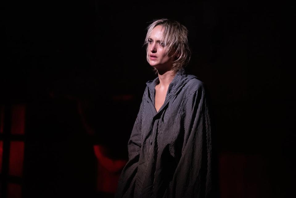 Agathe Rousselle in Kurt Cobain opera ‘Last Days’ (Camilla Greenwell)