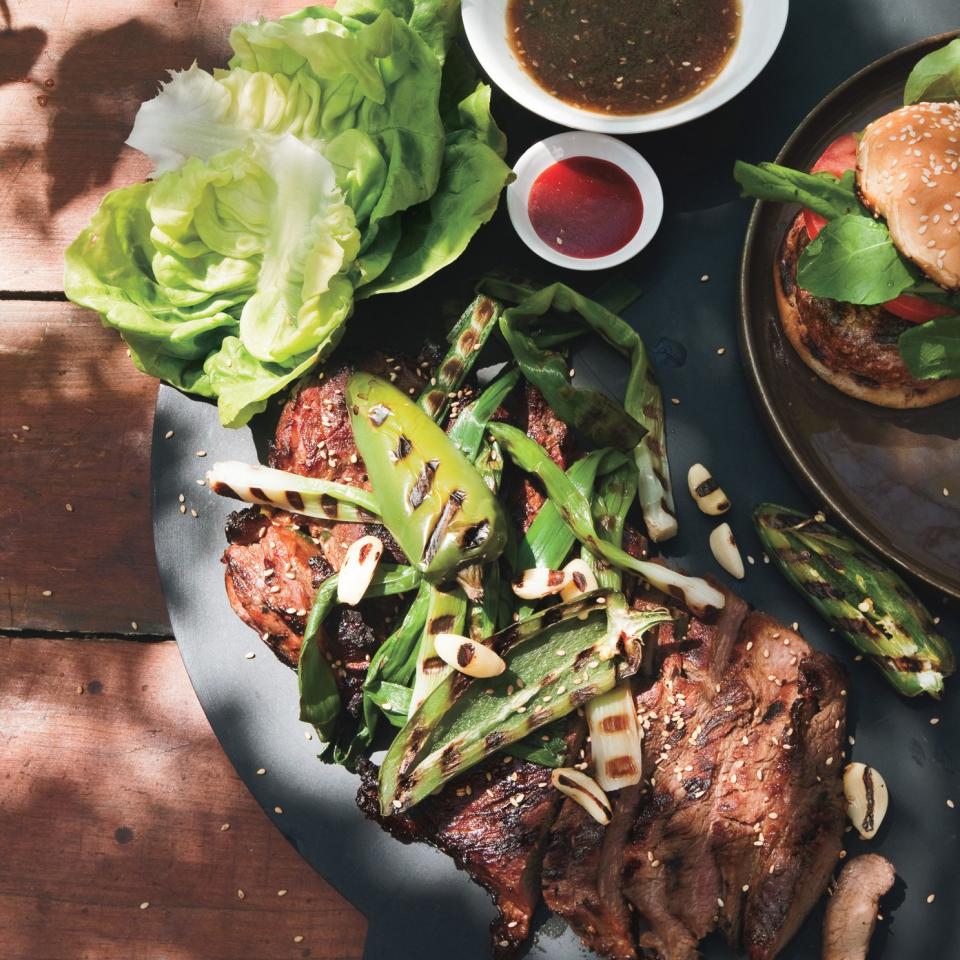 Lamb Bulgogi with Asian Pear Dipping Sauce