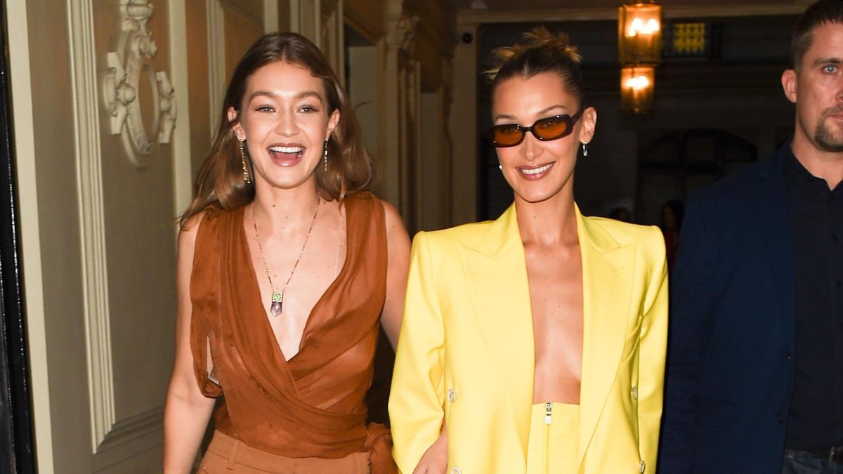 The Hadid Sisters Are Heating Up Paris Fashion Week with Every Look