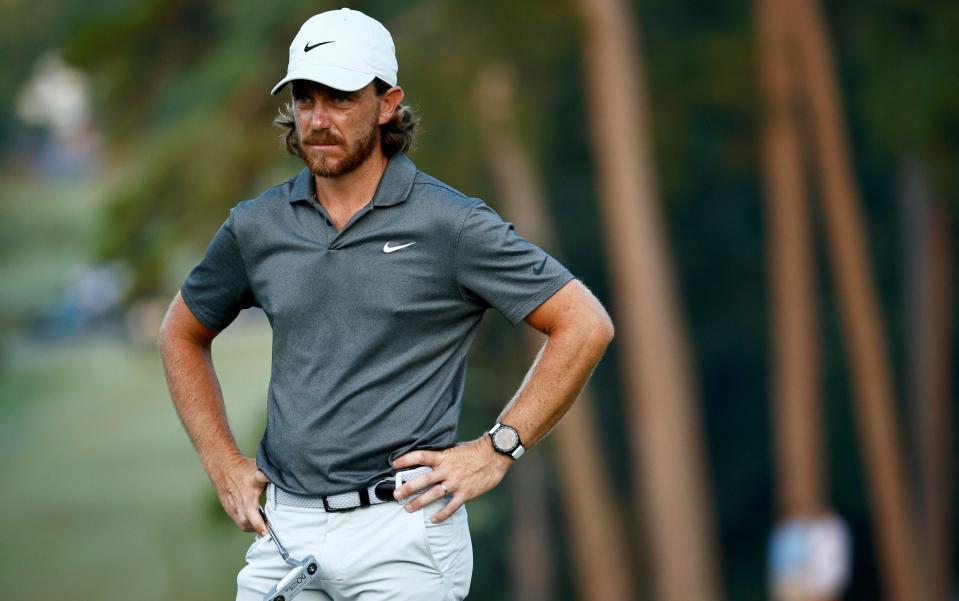Tommy Fleetwood has not progressed to the BMW Championship in Maryland - GETTY IMAGES