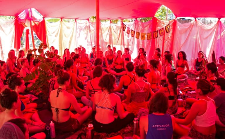 Costa Rica's Envision Festival brings together about 5500 people taking part in workshops, music, yoga and arts from February 23 to 27