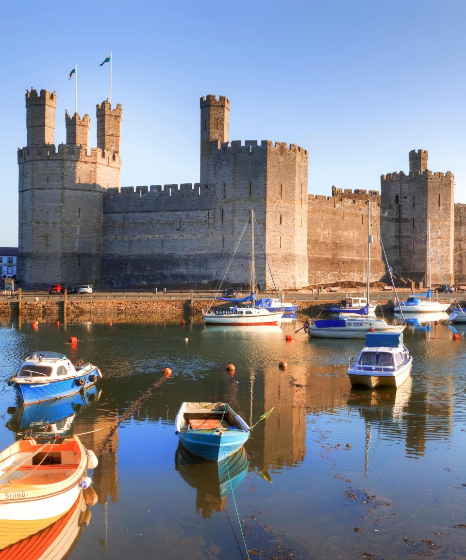 <p> Caernarfon Castle is the only estate outside of England to make the top 10. Located in Gwynedd, Wales, the (estimated) $289 million property has towered above the port town since King Edward I ordered its construction in 1283.&#xA0; </p> <p> This UNESCO World Heritage Site, which sits on the banks of the River River Seiont, was where Charles was given the title of the &apos;Prince of Wales&apos; in 1969, but we expect it will only be a matter of time before he visits the country&apos;s &apos;most famous castle&apos; as King.&#xA0; </p>