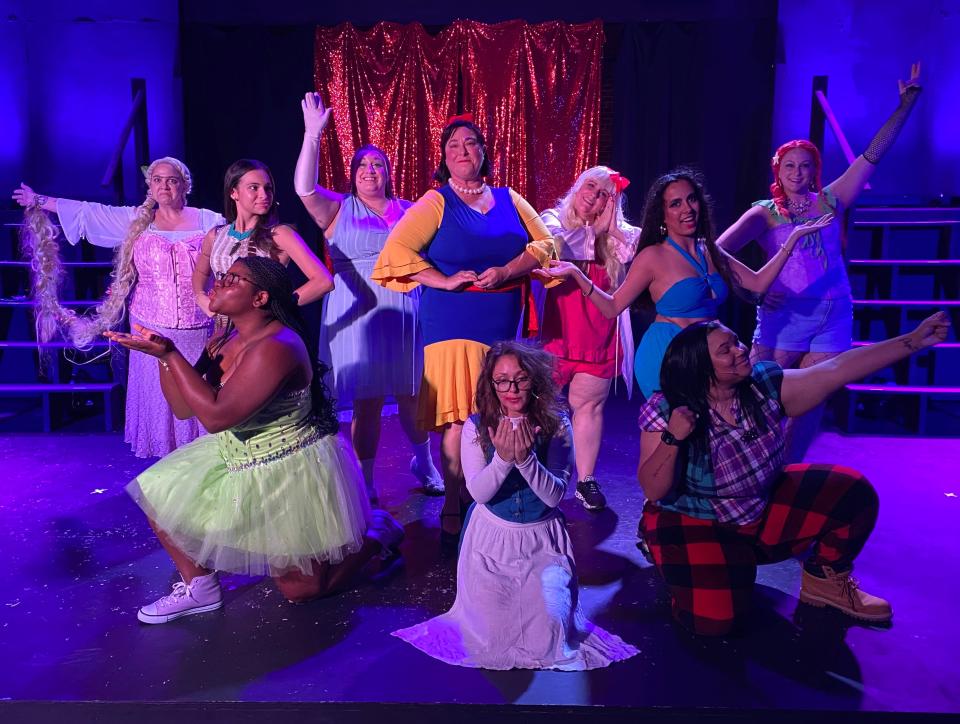 The cast of Belle Theatre’s ‘Disenchanted’