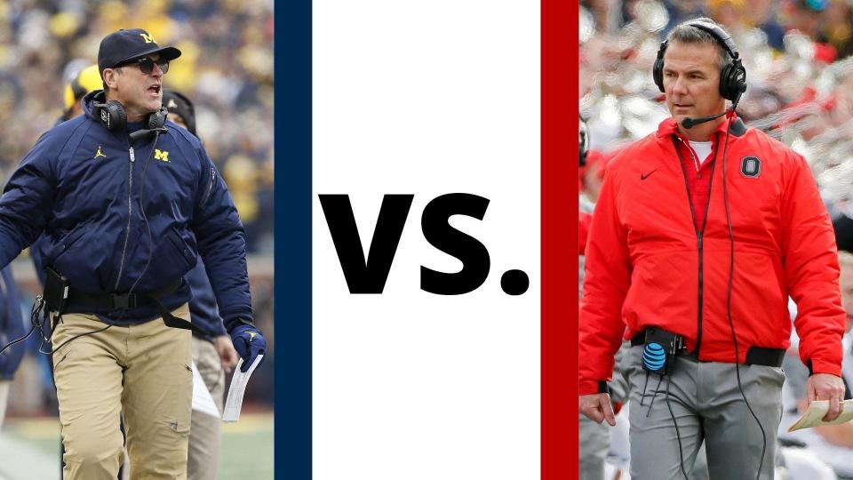 Urban Meyer vs. Jim Harbaugh