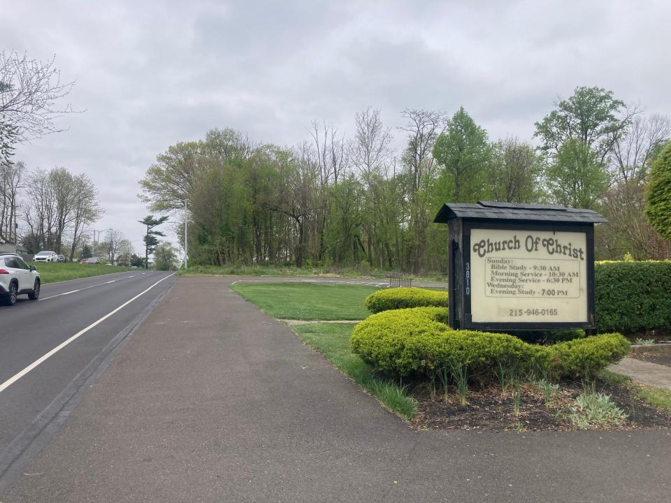 Elements Landscaping will build a storage yard in a tangle of woods next to the Church of Christ in the 500 block of the Levittown Parkway in Bristol Township. The council granted owner Larry Fulford final land development plans, with certain restrictions.