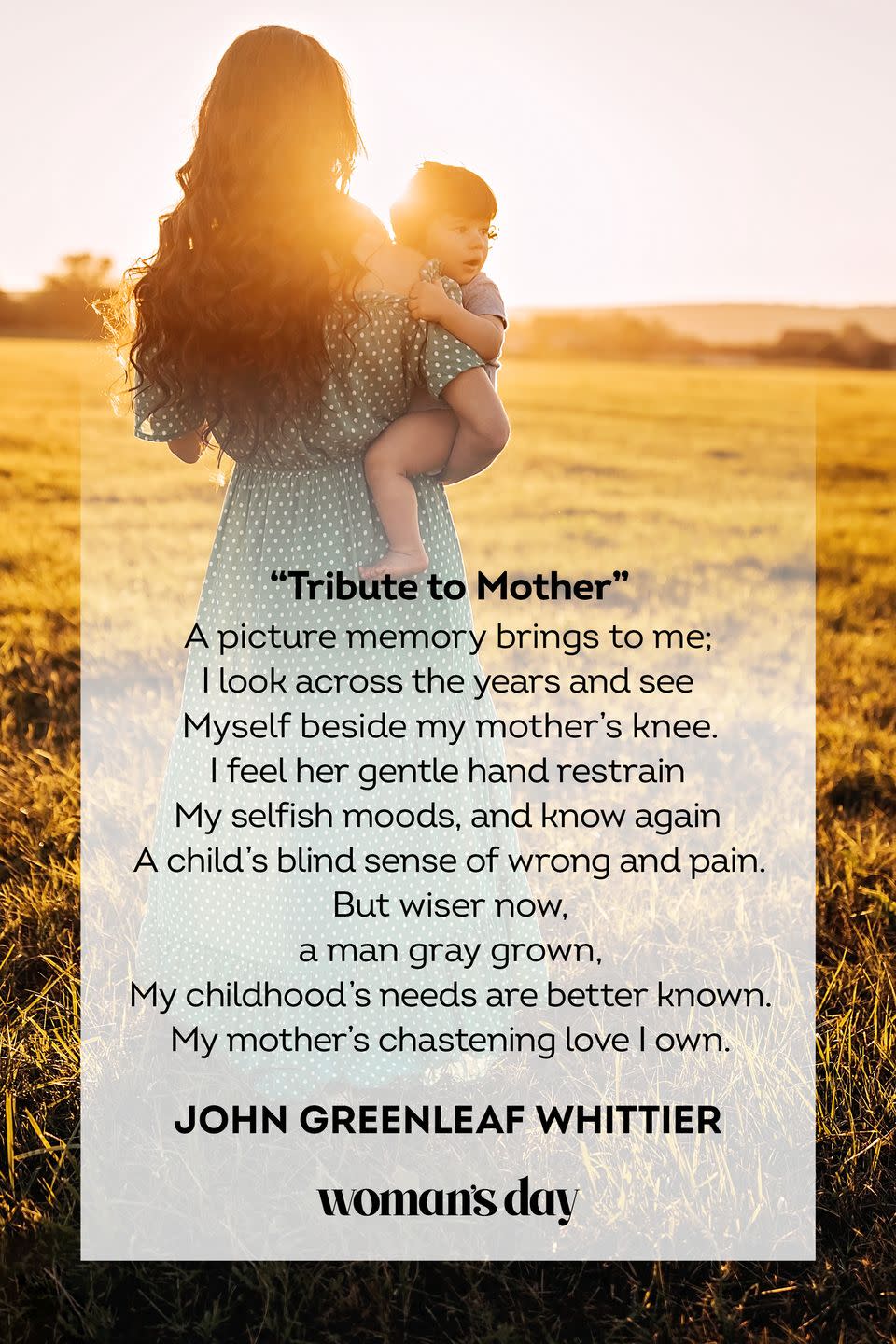 best mother's day poems by john greenleaf whittier