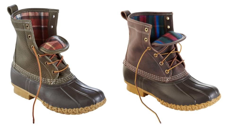 Give your Bean Boot a stylish and warmer upgrade.