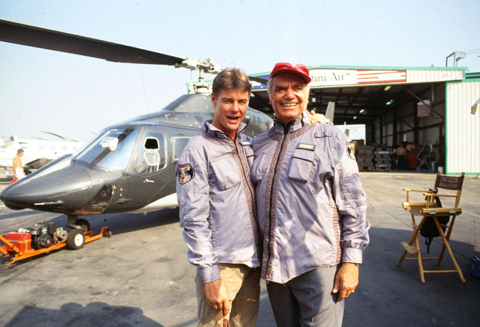 Jan-Michael Vincent and Ernest Borgnine