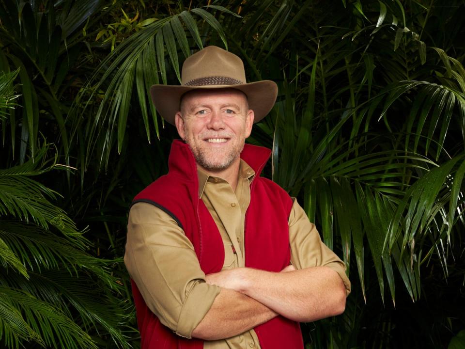 Mike Tindall on I’m a Celebrity 2022 (ITV)
