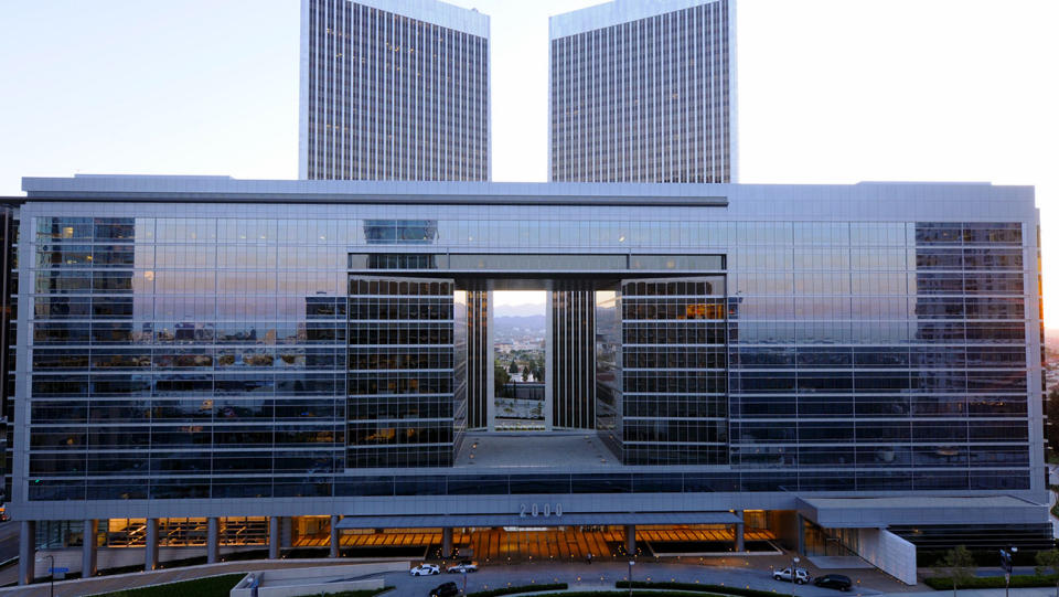 The CAA building in Century City.
