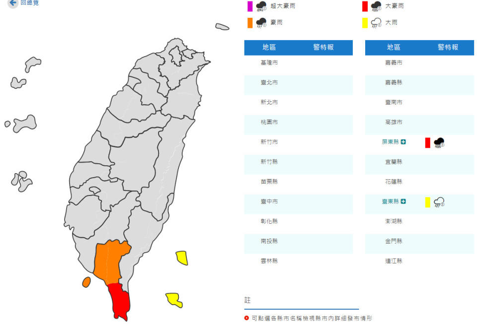 （取自氣象局網站）