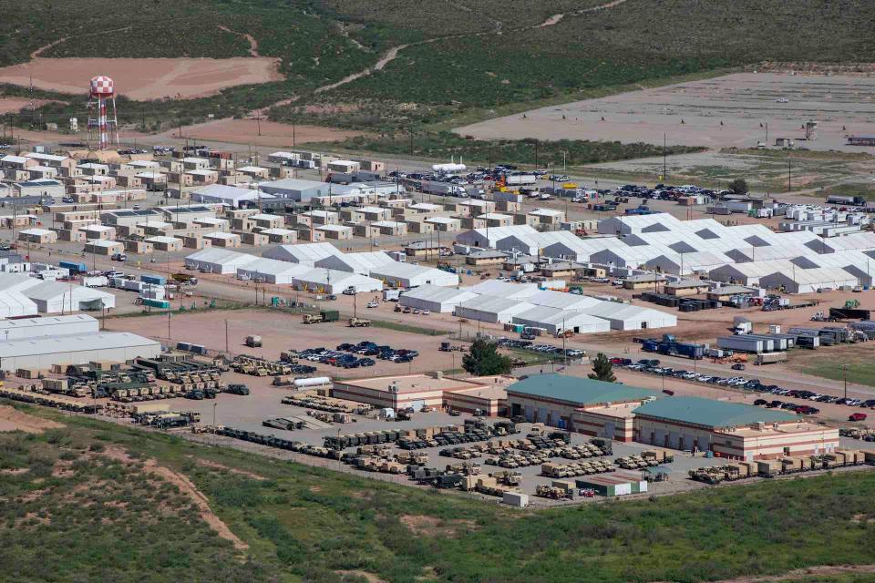 Area photo of Fort Bliss’ Doña Ana Complex in New Mexico, Aug. 30, 2021. <em>U.S. Army photo by Pfc. Luis Santiago</em>