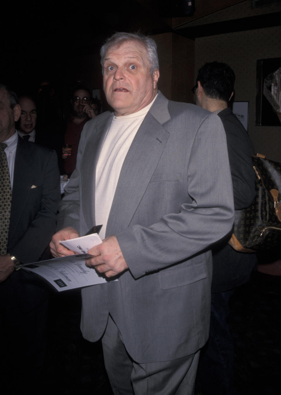 NEW YORK CITY - APRIL 22:  Actor Brian Dennehy attending "Drama Desk Nominations Gala" on April 22, 1999 at the New York Friar's Club in New York City, New York. (Photo by Ron Galella, Ltd./Ron Galella Collection via Getty Images) 