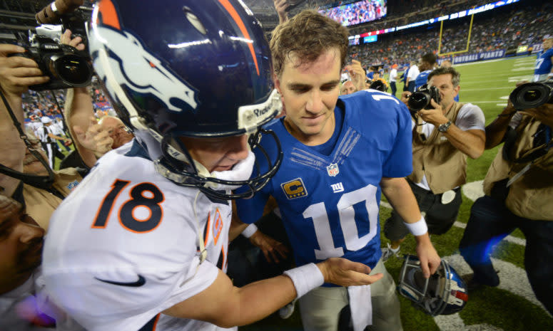 Peyton and Eli Manning