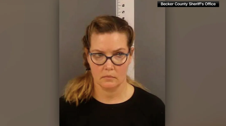 Minnesota state Senator Nicole Mitchell pictured in mug shot (Becker County Sheriff's Office)