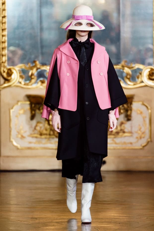 <p>A look from the Vivetta Fall 2019 collection. Photo: Imaxtree</p>