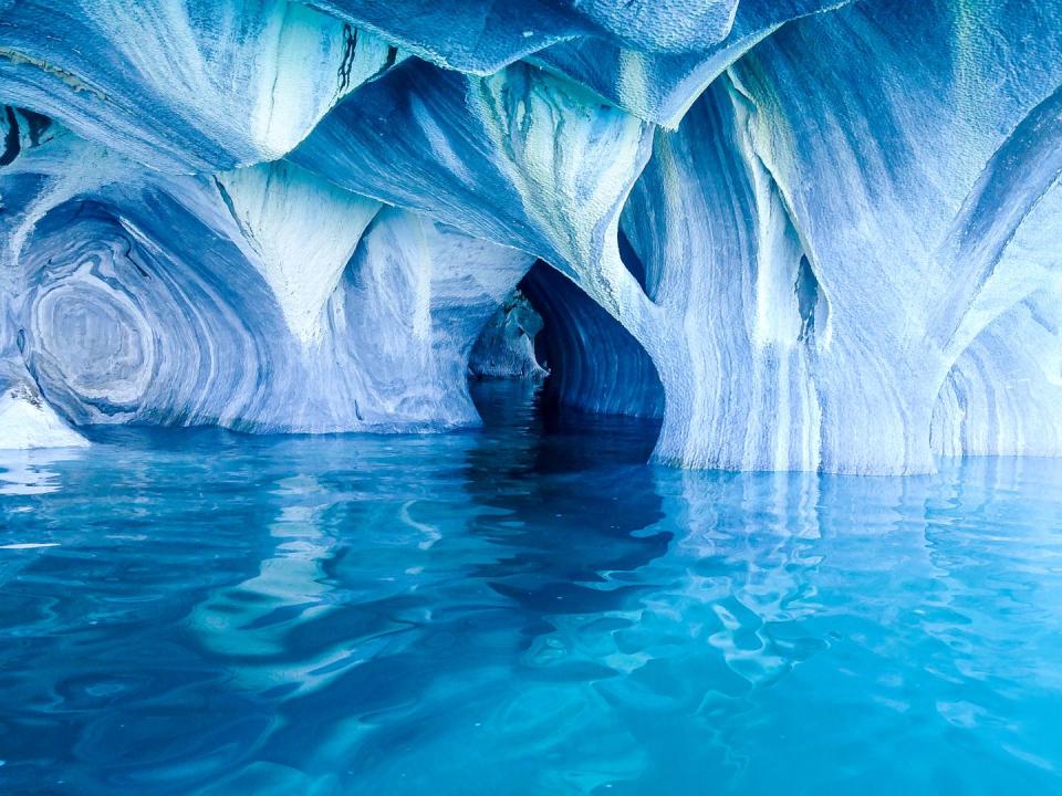 Marble Caves in Chile