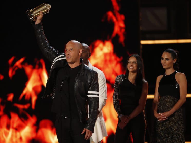 Vin Diesel, Jordana Brewster, Michelle Rodriguez, Tyrese Gibson