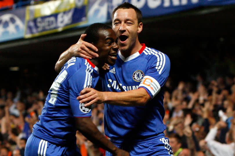 Gael Kakuta played six Champions League games for Chelsea, assisting a goal for John Terry against Marseille in September 2010