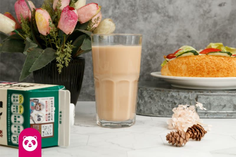 據數據統計發現「早餐店奶茶」榮登早餐時段飲料首選。（foodpanda提供）