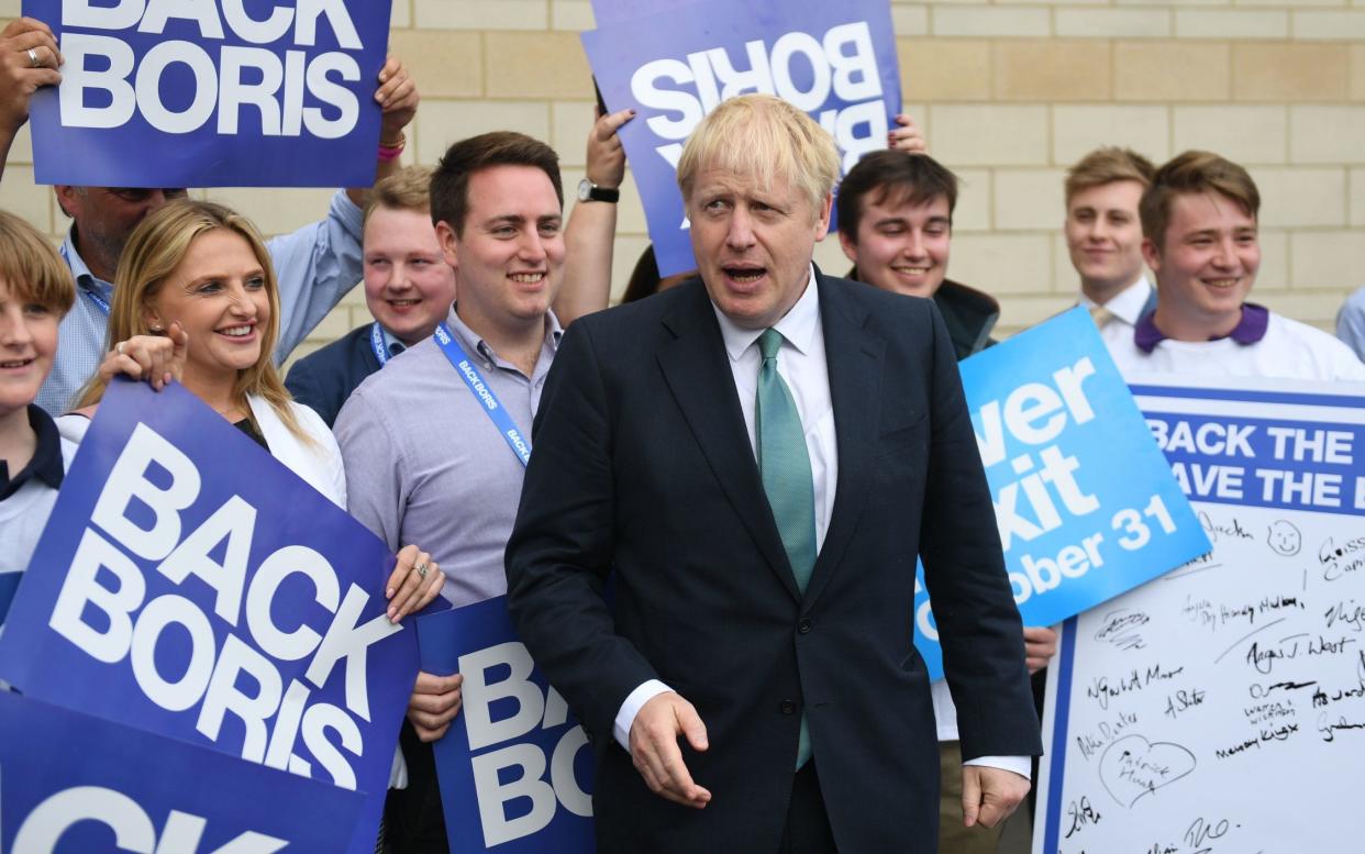 Boris Johnson will be overwhelmed with support if he faces a by-election in his constituency, his allies say - Joe Giddens/PA