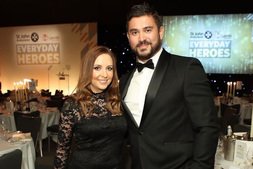 Loose Women presenter Jill Morgan and Rav Wilding are married with one daughter