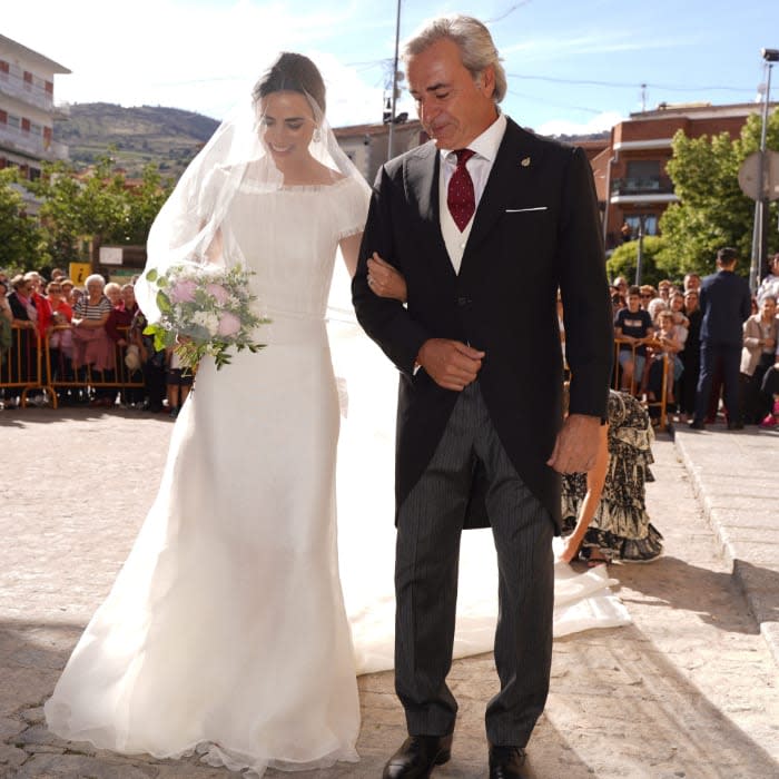 Blanca Sainz y su padre