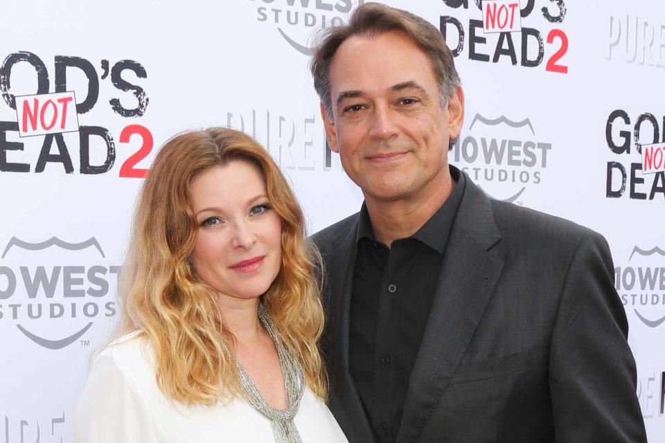 <p>Paul Archuleta/FilmMagic</p> Cady McClain and Jon Lindstrom on March 21, 2016 in Los Angeles, California. 