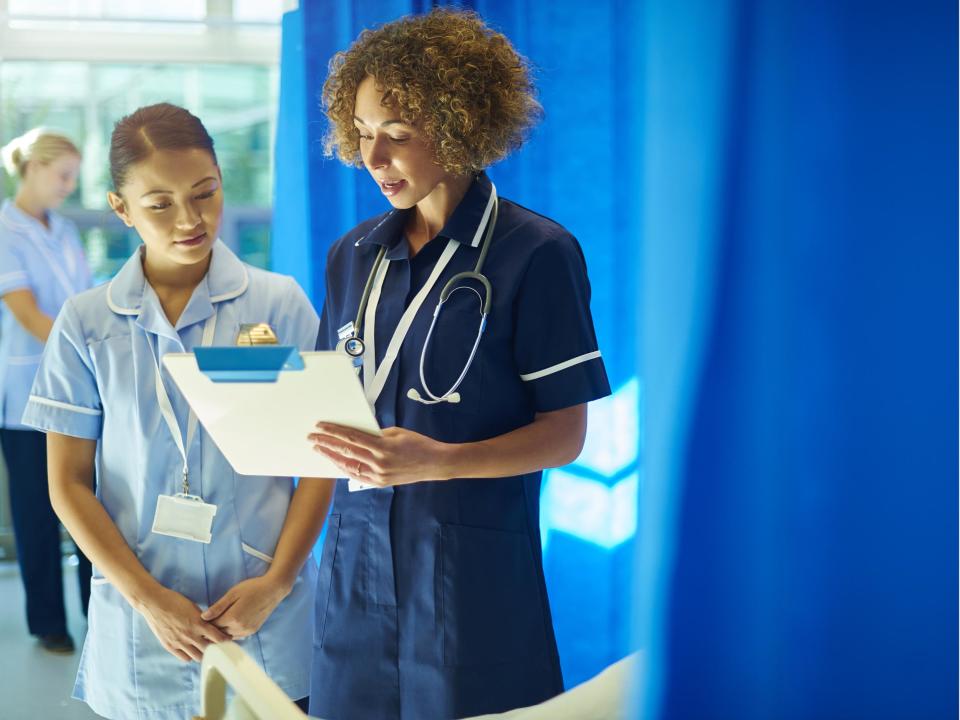 Nursing chiefs say this is a short-term solution to shortages caused by pay restraint and the removal of training bursaries: Getty