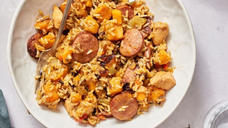 wild rice jambalaya