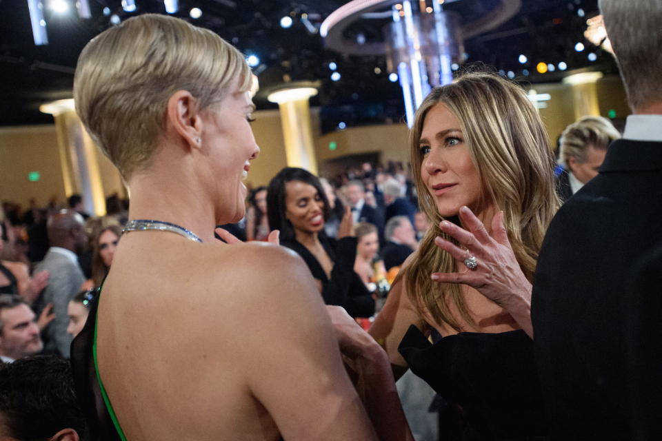 Charlize Theron et Jennifer Aniston