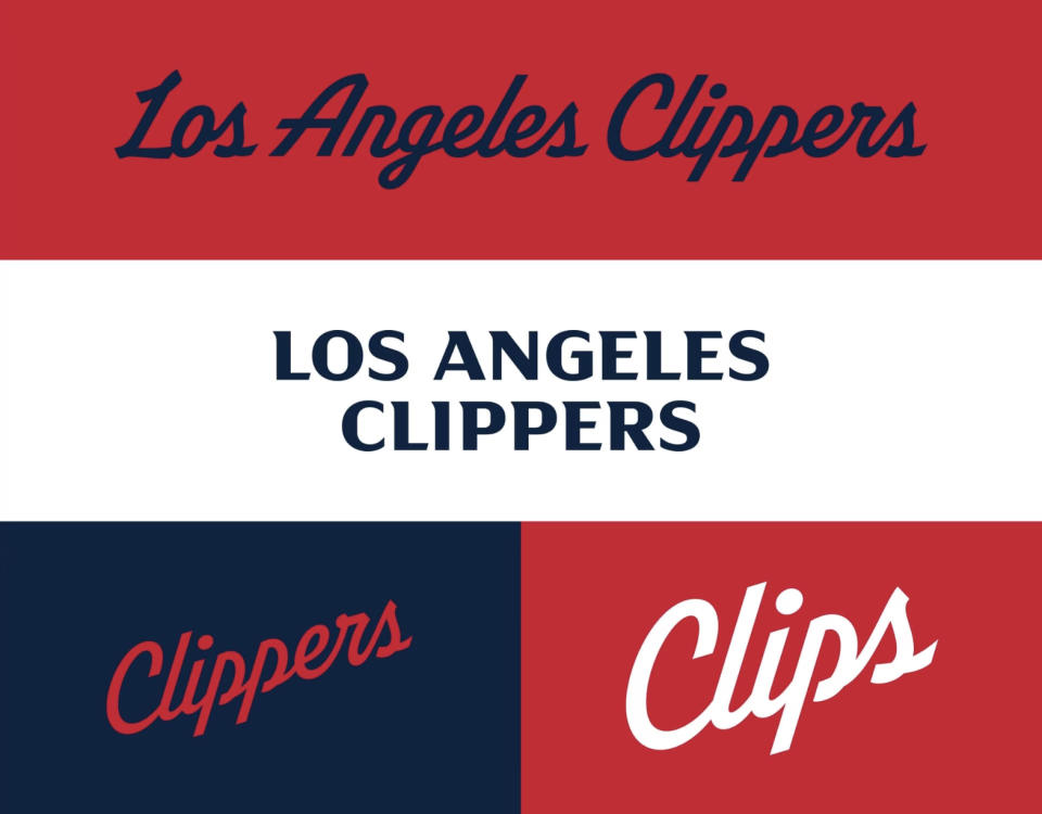 Clippers logo and font