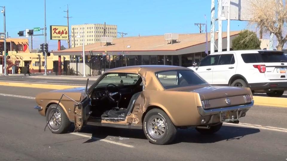 Albuquerque’s Police Chief So Far Faces Zero Consequences For T-Boning Classic Mustang After Running A Red Light