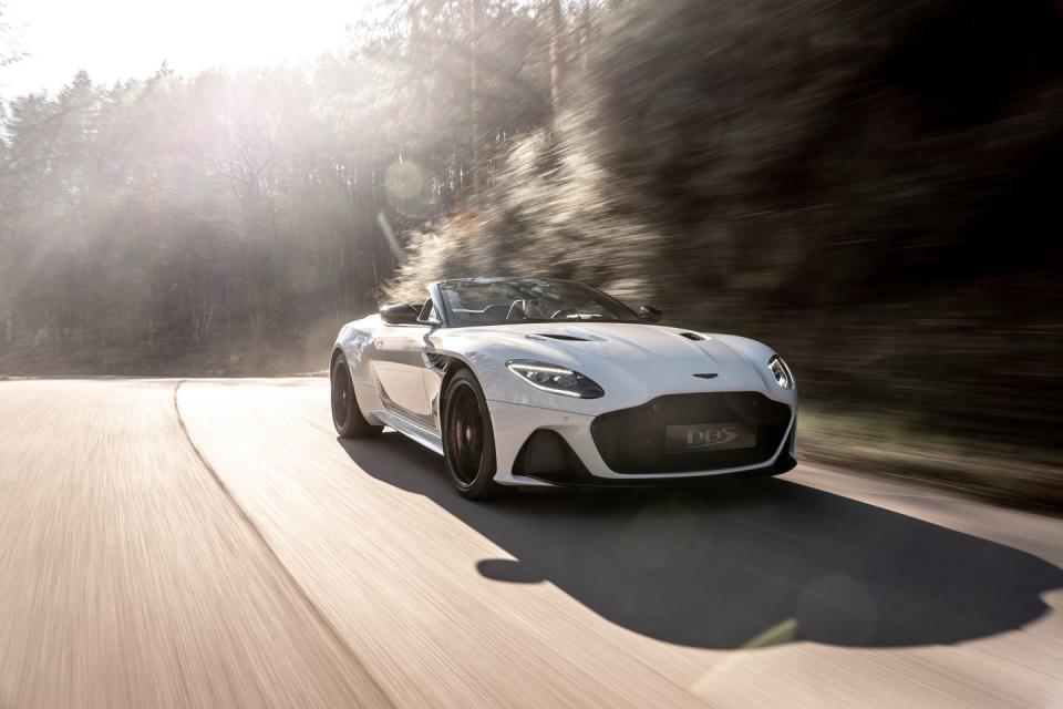 View Photos of the 211-MPH Aston Martin DBS Superleggera Volante