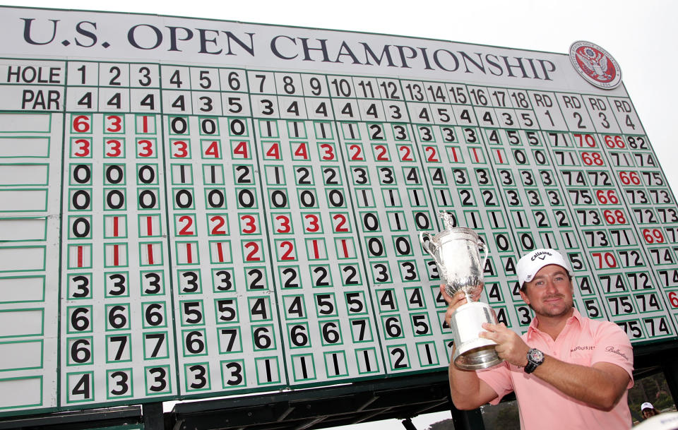 Graeme McDowell US Open winner 2010