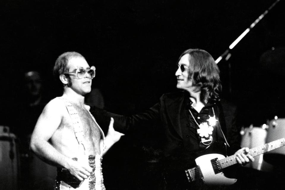 1974 - Madison Square Garden in New York with John Lennon