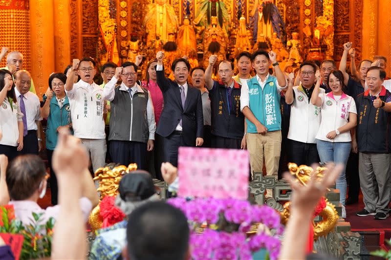 賴清德表示，拿下勝選，桃園是關鍵。（圖／賴清德競辦提供）