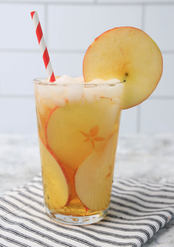 <p>Hot Eats and Cool Reads</p><p>Apples and honey go together especially well in this fruity and syrupy beverage. </p><p><strong>Get the recipe: <a href="https://www.hoteatsandcoolreads.com/2022/08/fall-apple-honey-vodka-cocktail-recipe.html" rel="nofollow noopener" target="_blank" data-ylk="slk:Fall Apple Honey Cocktail;elm:context_link;itc:0;sec:content-canvas" class="link ">Fall Apple Honey Cocktail</a></strong></p>