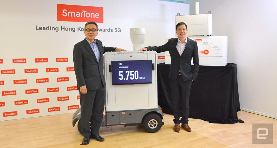 SmarTone x Ericsson 5G demo