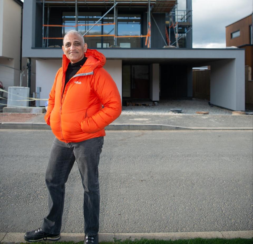 Jitinder set out to build his “lifetime home in which to retire” after years in a small flat (Jacqueline Cross Photography Ltd/ Channel 4)