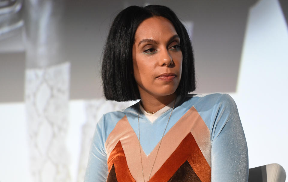 ATLANTA, GEORGIA - NOVEMBER 22:  Director Melina Matsoukas onstage during "Queen & Slim" screening and conversation at Woodruff Arts Center on November 22, 2019 in Atlanta, Georgia.(Photo by Paras Griffin/Getty Images)