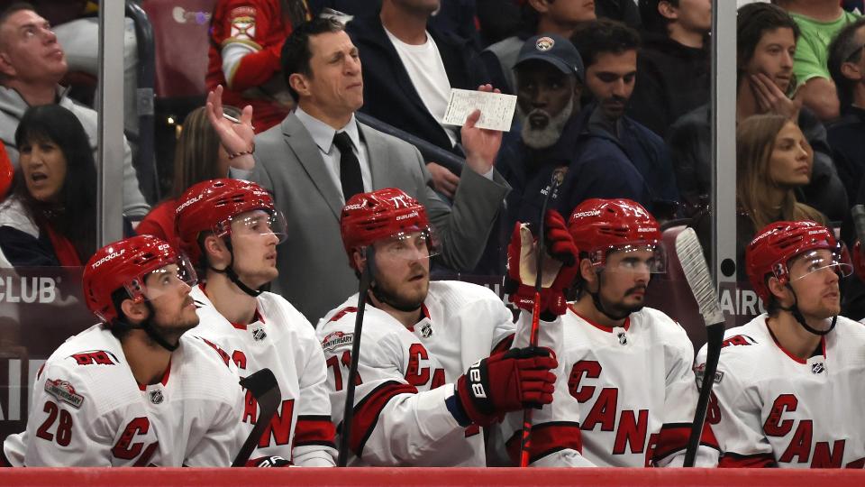The Carolina Hurricanes can't seem to get to the Stanley Cup Finals despite their extremely solid style of play. (Getty Images)