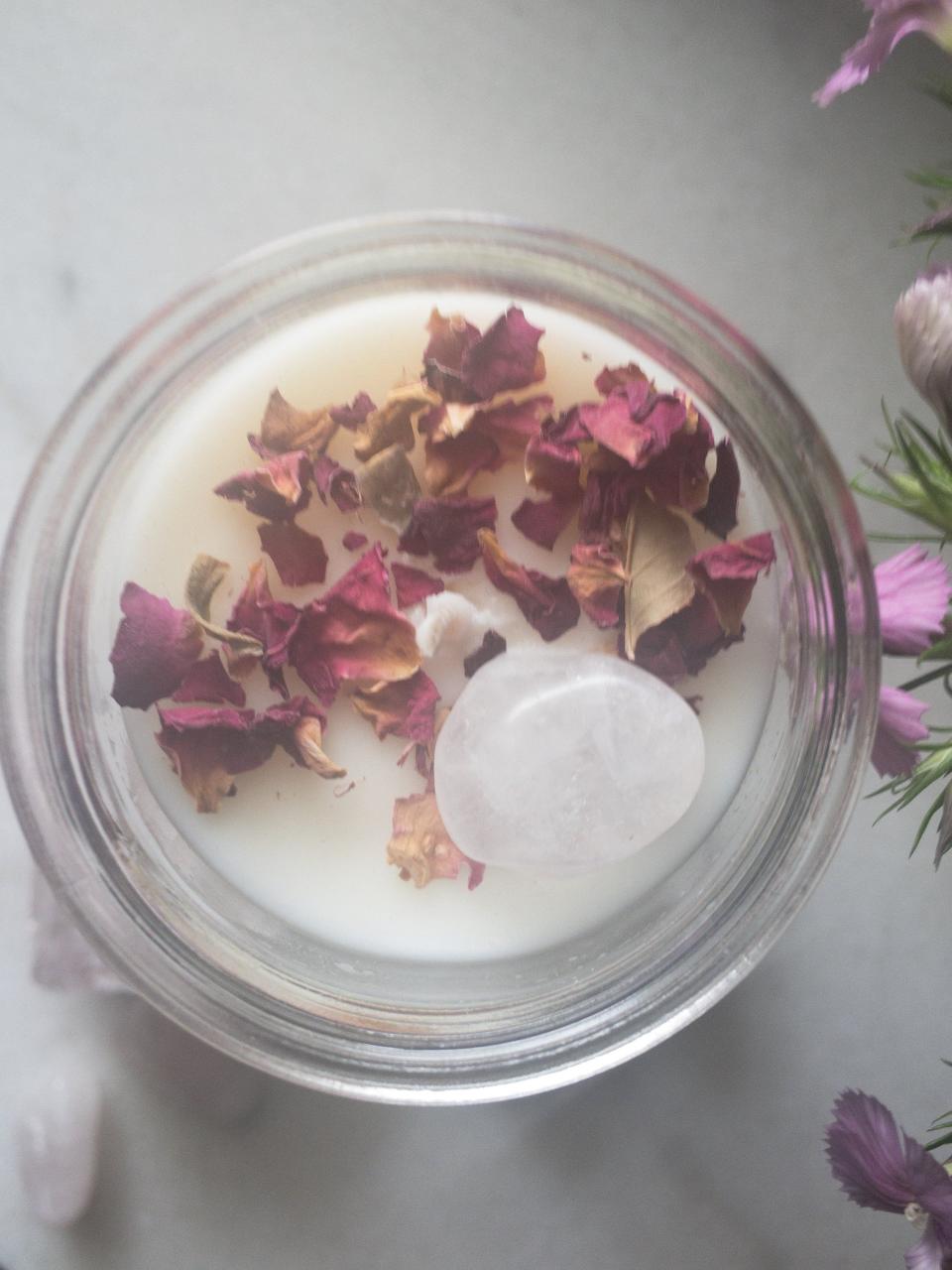 12) Bloom Intention Candle