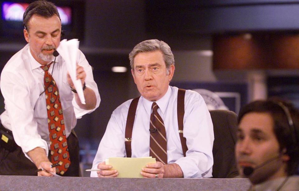 Dan Rather was an anchor on “CBS Evening News” for 24 years. AP