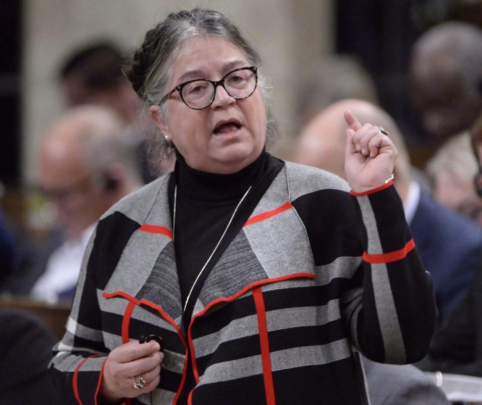 National Revenue Minister Diane Lebouthillier rises during question period in the House of Commons, in Ottawa on Wednesday, Nov.22, 2017. The Canada Revenue Agency is taking steps to quell a furor over its perceived heartless treatment of diabetics.