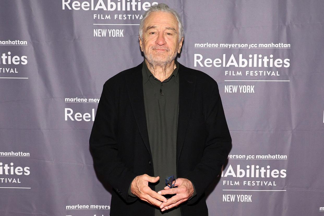 Robert De Niro attends 2022 ReelAbilities Film Festival Opening Night at IAC Building on April 07, 2022 in New York City.