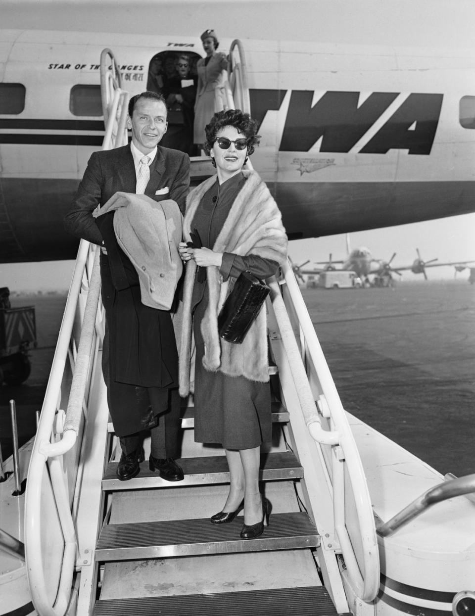 Frank Sinatra and Ava Gardner, circa 1950s